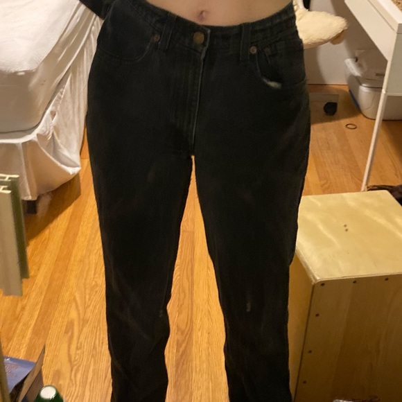 Black vintage Levi jeans - Picture 2 of 3